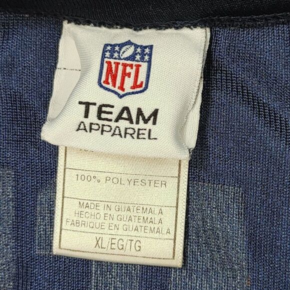 (FLAWS) NFL Team Apparel Brian Urlacher Chicago Bears. Football Jersey XL Blue - Picture 9 of 13